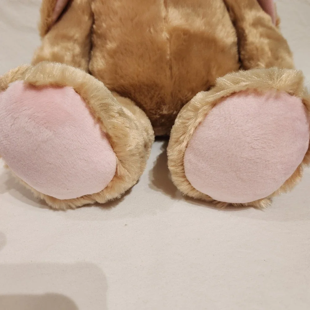 Build-A-Bear Pawlette Bunny Tan Easter Rabbit Plush Stuffed Animal No Sound Box